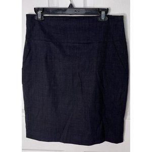 Womens Banana Republic Pencil Skirt Gray Size 10